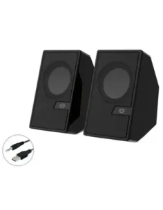 Altavoces conceptronic bjorn02b - 6w - negro