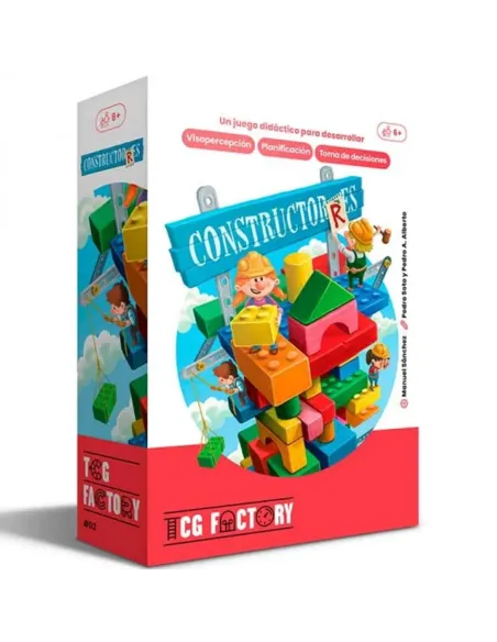 Juego de mesa didactico par aniños constructores pegi 6