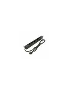 Regleta Phasak BNS 3518/ 8 Tomas de Corriente/ Cable 1.5m/ Negro