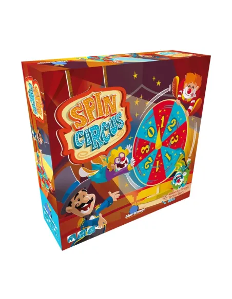 Juego de mesa spin circus edad recomendada 4 años