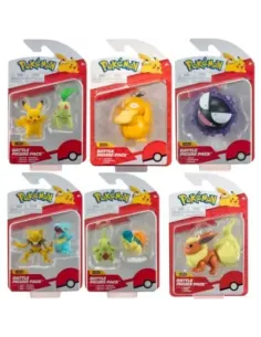 Pack de 6 figuras pokemon batalla ola 10