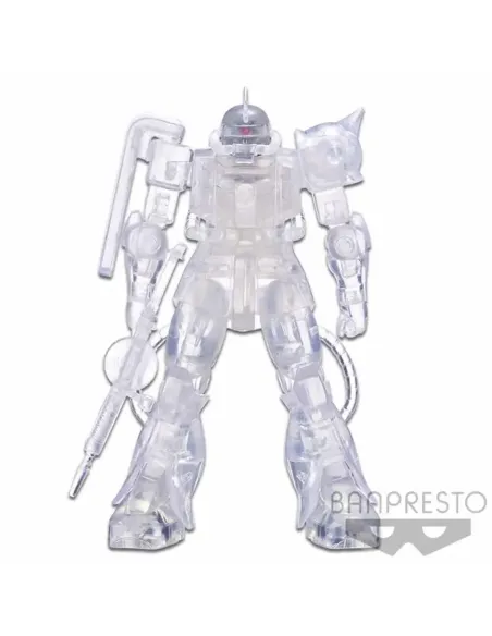 Figura banpresto zaku char's custom  mobile suit gundam internal structure ver.b