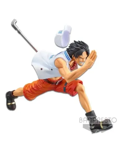 Figura banpresto one piece portgas d ace marine bp17525