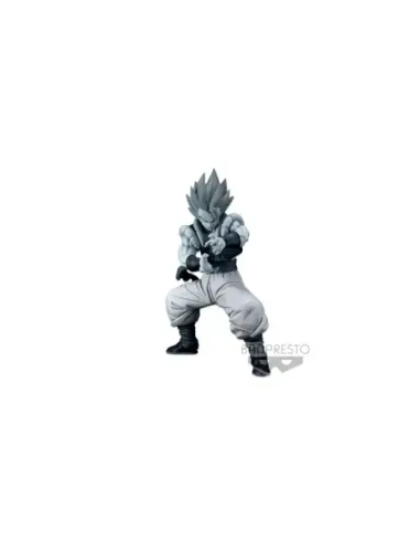 Figura banpresto dragon ball super super saiyan blue gogeta tones blanco & negro master stars piece