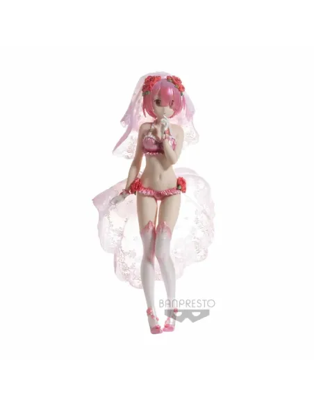 Figura banpresto re: zero starting life in another world ram chronicle exq