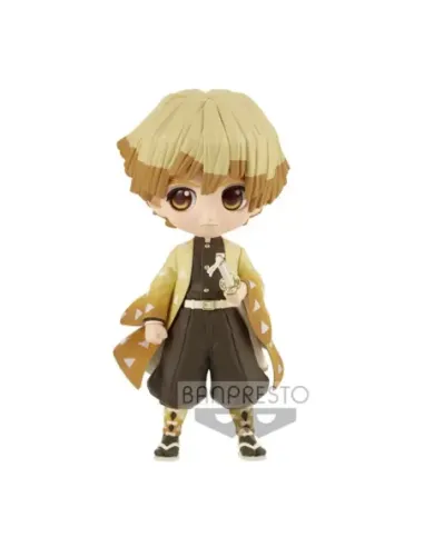 Figura banpresto q posket kimetsu no yaiba demon slayer zenitsu agatsuma ver. b