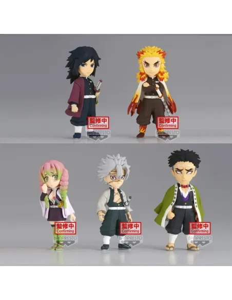 Figura banpresto world collectable demon slayer kimetsu no yaiba vol.5 surtido 7cm 1 unidad aleatoria