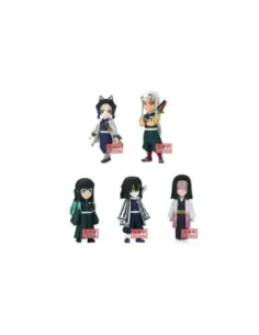 Figura banpresto demon slayer kimetsu no yaiba world collectable vol. 6 unidad aleatoria