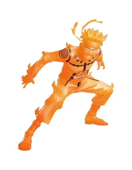 Figura banpresto naruto shippuden vibration stars -  rock lee & uzumaki naruto (b: naruto uzumaki)