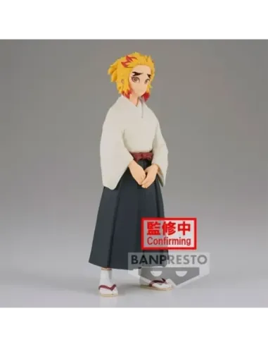 Figura banpresto demon slayer: kimetsu no yaiba senjuro rengoku