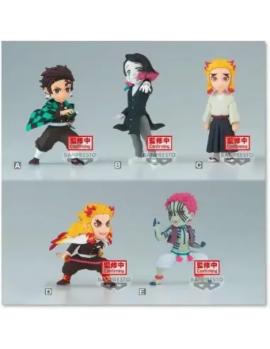 Figura banpresto kimetsu no yaiba world collectable 1 unidad aleatoria vol 8