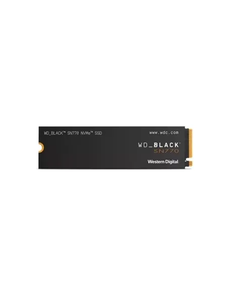 Disco duro interno solido hdd ssd wd western digital black sn770 wds200t3x0e 2tb m.2 pci express nvme