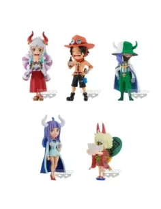 Figura banpresto one piece world collectable wanokuni onigashima unidad aleatoria