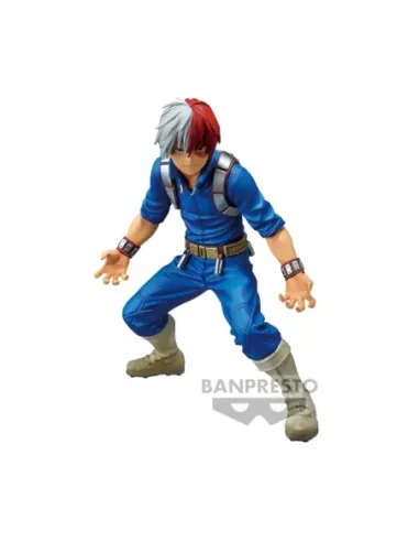 Figura banpresto chronicle super master star piece my hero academia the shoto todoroki