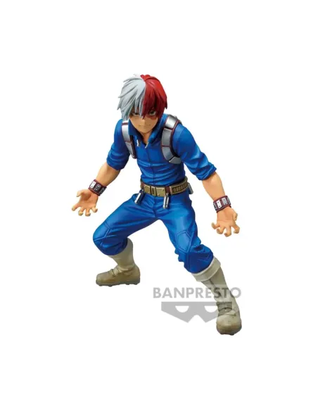Figura banpresto chronicle super master star piece my hero academia the shoto todoroki