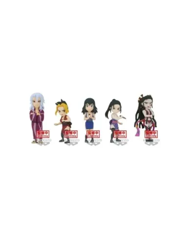 Figura banpresto world collectable demon slayer kimetsu no yaiba 1 unidad aleaetoria vol 9