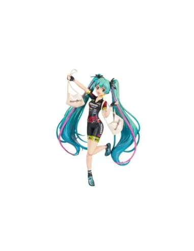Figura banpresto hatsune miku racing chronicle racing miku 2019 team ukyo cheering