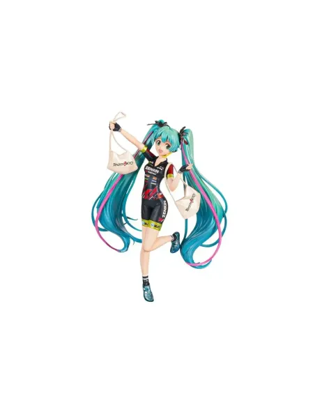 Figura banpresto hatsune miku racing chronicle racing miku 2019 team ukyo cheering