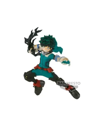 Figura banpresto my hero academia the amazing heroes izuku midoriya latigo negro plus vol 2