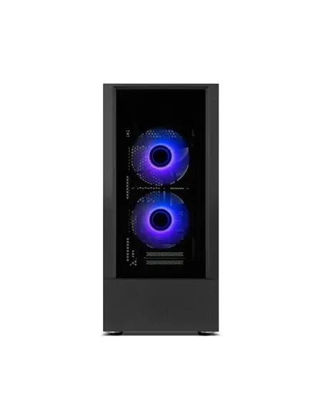 Caja ordenador gaming nox hummer nemesis atx 2 x usb 3.0 2 x usb 2.0 negra argb