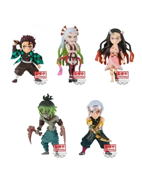 Figura banpresto demon slayer: kimetsu no yaiba world collectable figure vol.10 unidad aleatoria