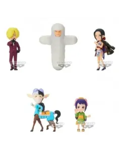 Figura banpresto one piece world collectable figure - wanokuni onigashima 5 -  4 - 7cm 1 unidad aleatoria