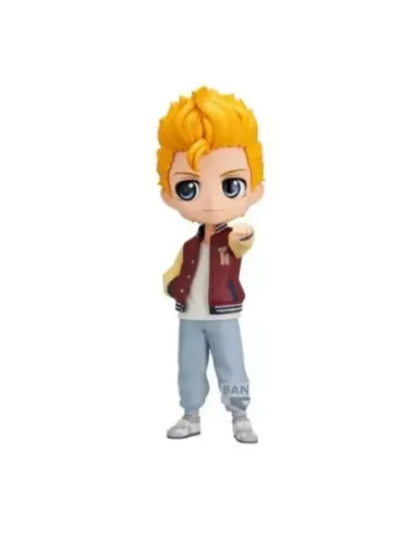 Figura banpresto q posket tokyo revengers takemichi hanagaki - plain clothes ver.a 14cm