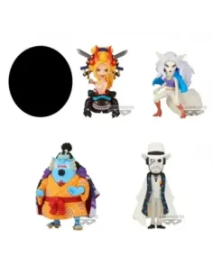 Figura banpresto one piece world collectable wanokuni onigashima 6 unidad aleatoria