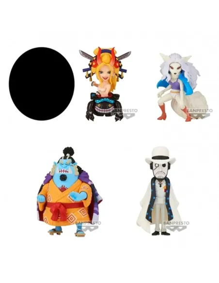 Figura banpresto one piece world collectable wanokuni onigashima 6 unidad aleatoria