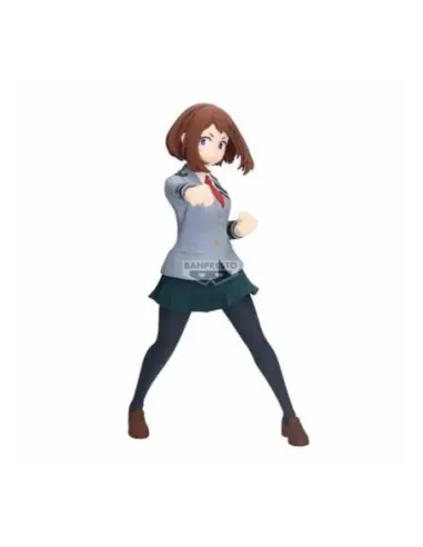 Figura banpresto my hero academia glitter & glamours ochaco uraraka 22cm