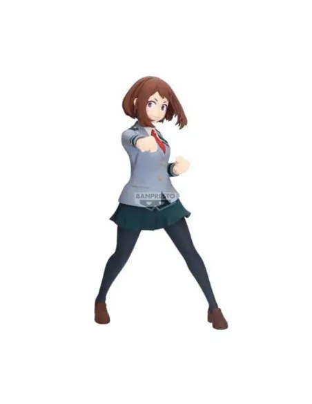 Figura banpresto my hero academia glitter & glamours ochaco uraraka 22cm
