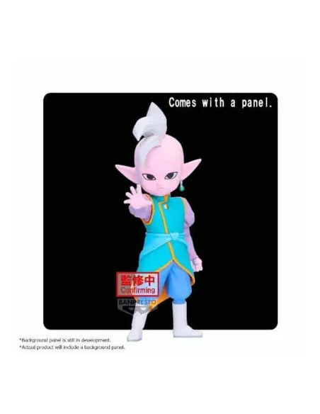 Figura banpresto dragon ball daima supreme kai mini con panel 9cm