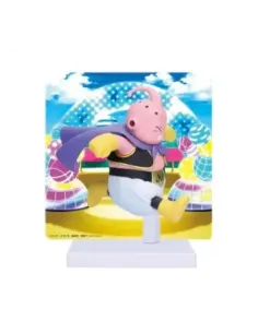 Figura banpresto dragon ball daima majin buu con panel 8cm