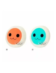 Peluche banpresto taiko no tatsujin donkatsu face plush 37cm 1 unidad aleatoria