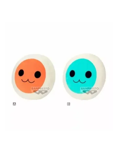 Peluche banpresto taiko no tatsujin donkatsu face plush 37cm 1 unidad aleatoria