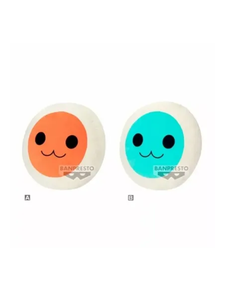 Peluche banpresto taiko no tatsujin donkatsu face plush 37cm 1 unidad aleatoria