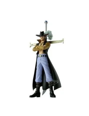Figura banpresto one piece dxf the grandline series dracule mihawk 17cm