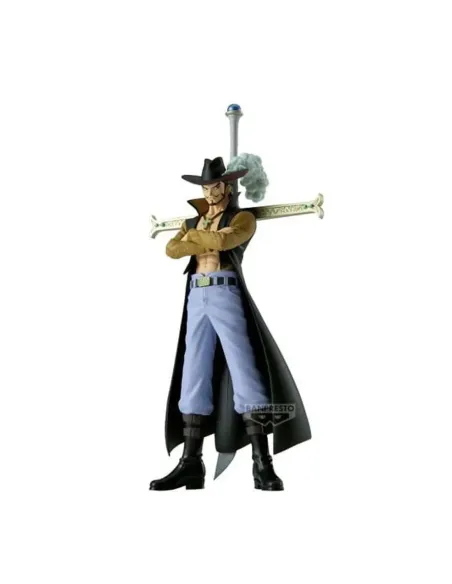 Figura banpresto one piece dxf the grandline series dracule mihawk 17cm