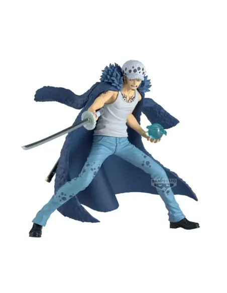 Figura banpresto one piece battle record collection trafalgar law 15cm
