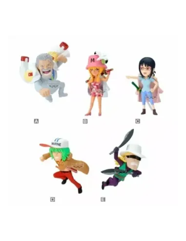 Figura banpresto one piece world collectable figure hachinosu 2 7cm