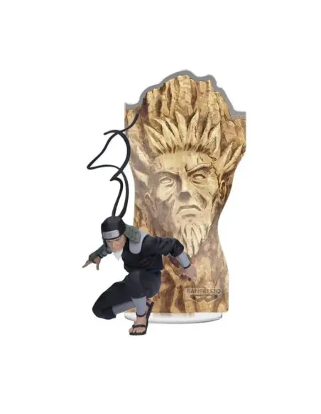 Figura banpresto naruto shippuden panel spectacle hiruzen sarutobi 7cm