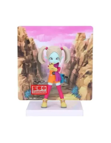 Figura banpresto dragon ball daima panzy con panel 13cm