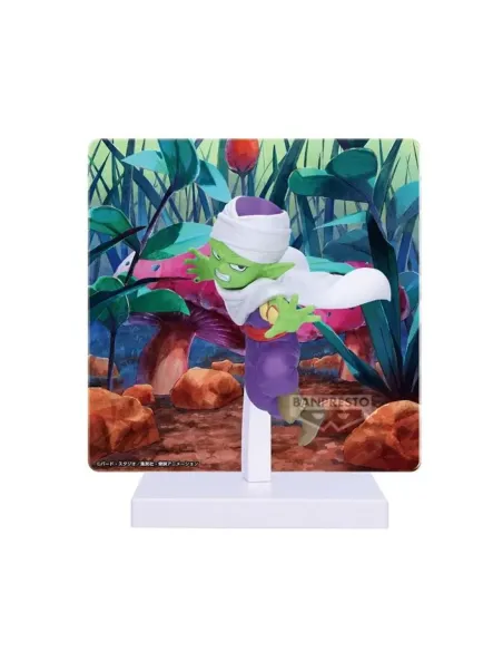 Figura banpresto dragon ball daima piccolo mini con panel 8cm
