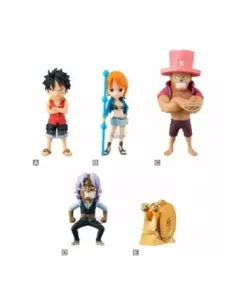 Figura banpresto one piece world collectable enies lobby 1 unidad aleatoria
