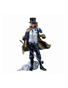 Figura banpresto one piece premium sabo the metallic 30cm