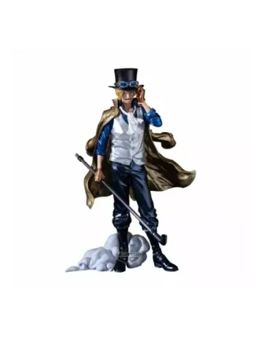 Figura banpresto one piece premium sabo the metallic 30cm