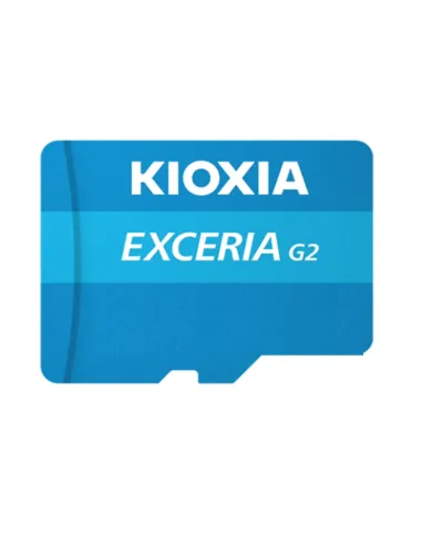 Micro sd kioxia 128gb exceria g2 w - adaptor