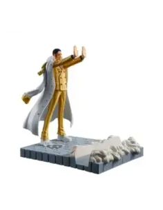 Figura banpresto one piece fl kizaru borsalino 12cm