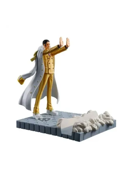 Figura banpresto one piece fl kizaru borsalino 12cm