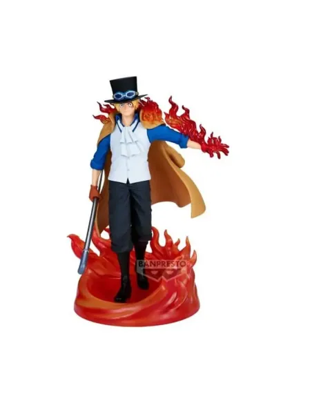 Figura banpresto one piece the shukko logia  sabo special edition 17cm